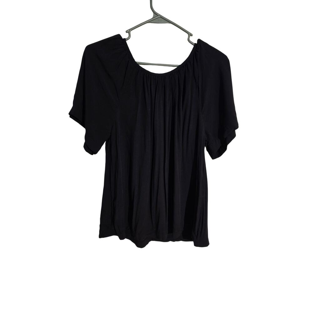Old Navy Black Blouse Womens Size S